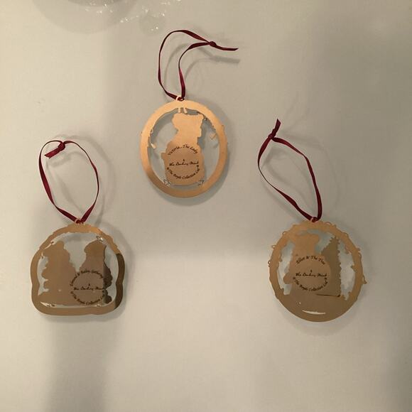 Set of 3 Danbury Mint “The Boyd’s Collection” Christmas Ornaments Preloved - Picture 3 of 3